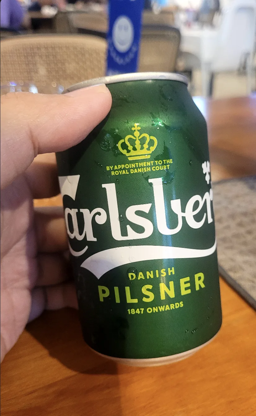 Carlsberg can held up
