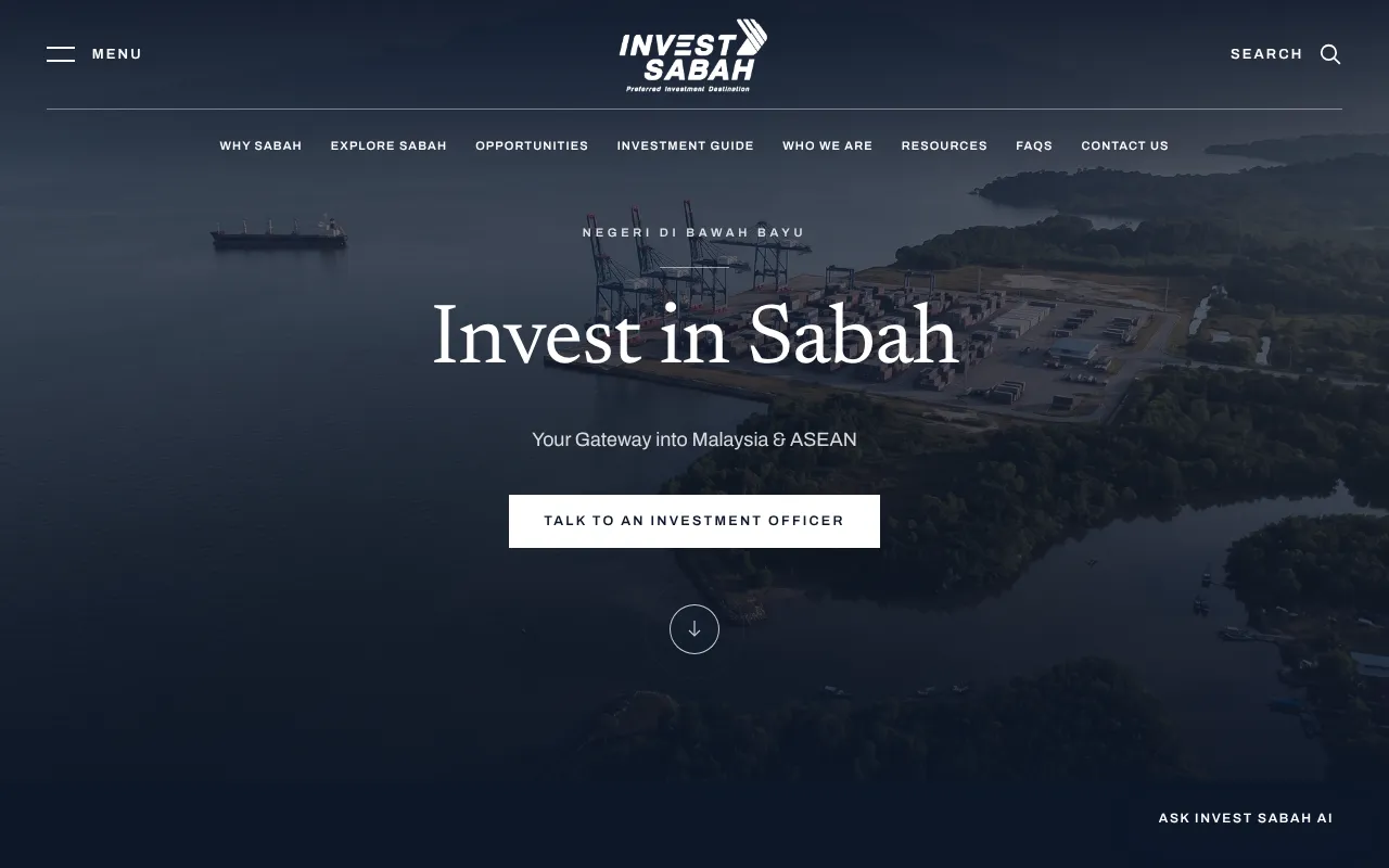 A state agency's new homepage